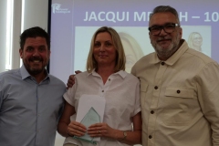 Jacqui Mellish – 10 Years' Service