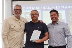 John Marshall – 10 Years' Service